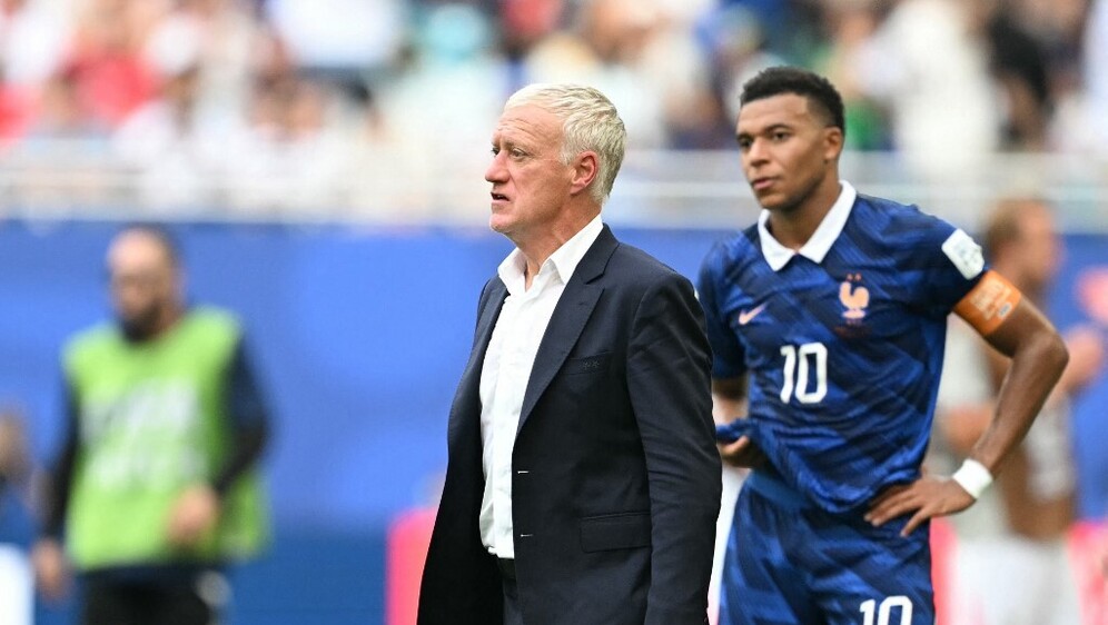 Didier Deschamps i Kylian Mbappe