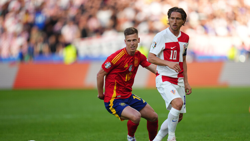 Dani Olmo i Luka Modrić