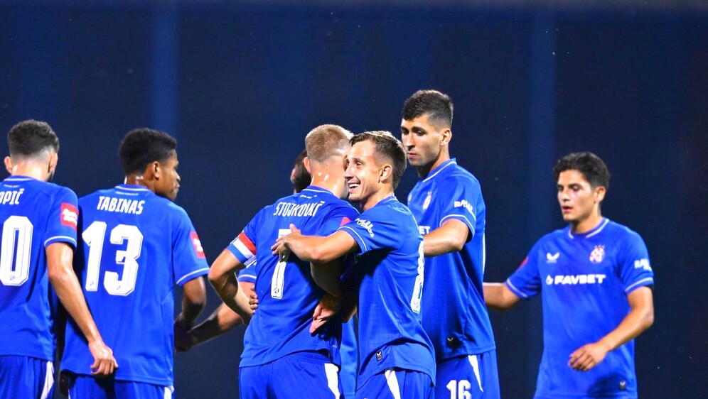 Dinamo na prijateljskom susretu