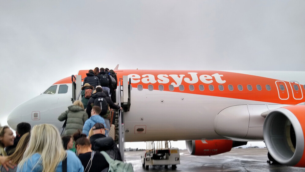 Ilustracija: Zrakoplov easyJet