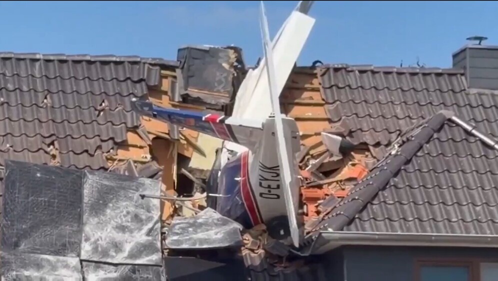 Pad zrakoplova u Njemačkoj