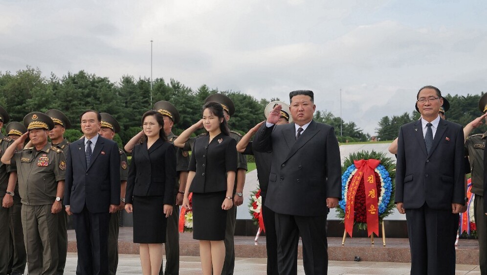 Kim Jong Un i Ju Ae