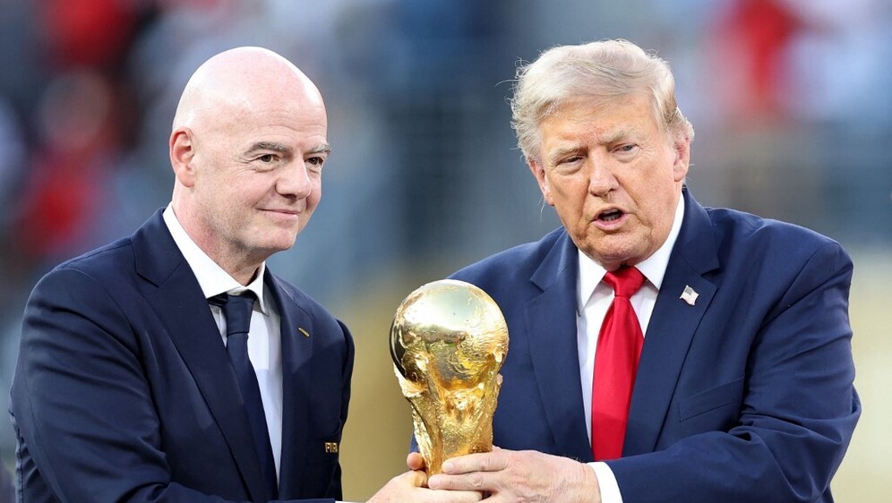 Infantino i Trump