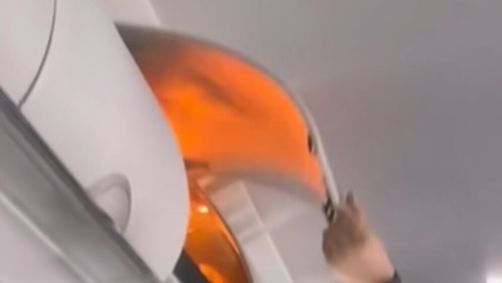 Požar u avionu