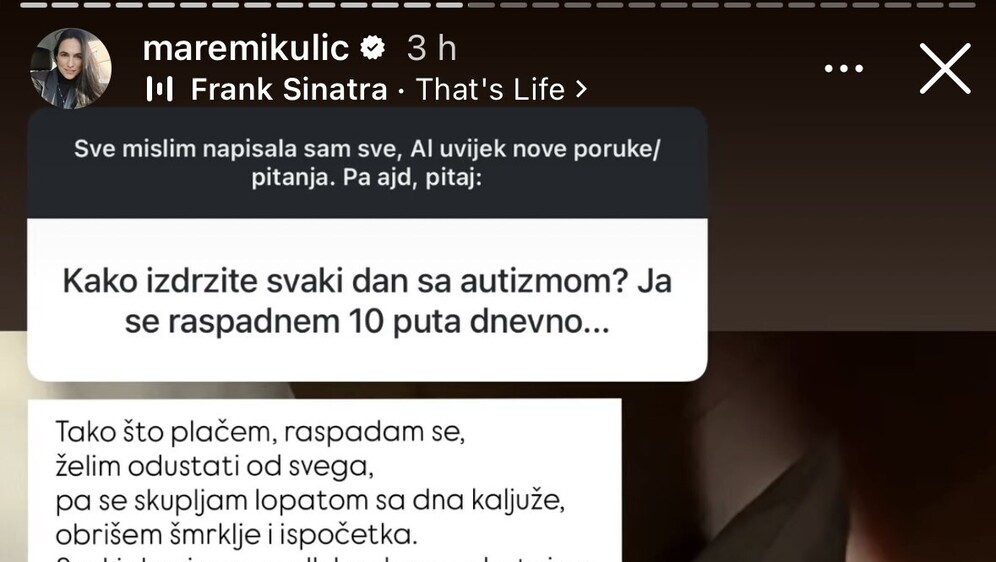 Marijana Mikulić na Instagramu - 2