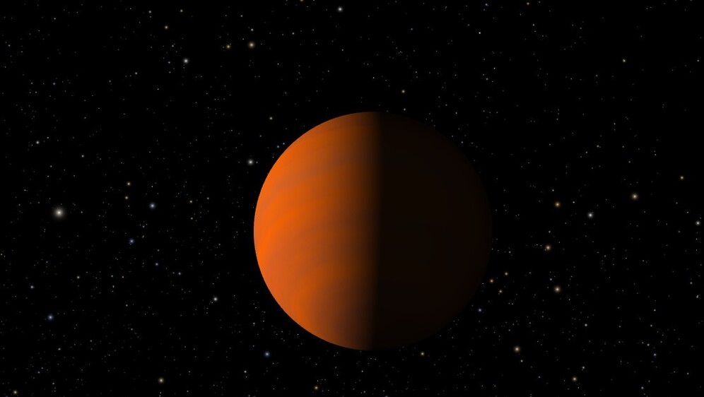 Digitalni prikaz egzoplaneta WASP-39 b