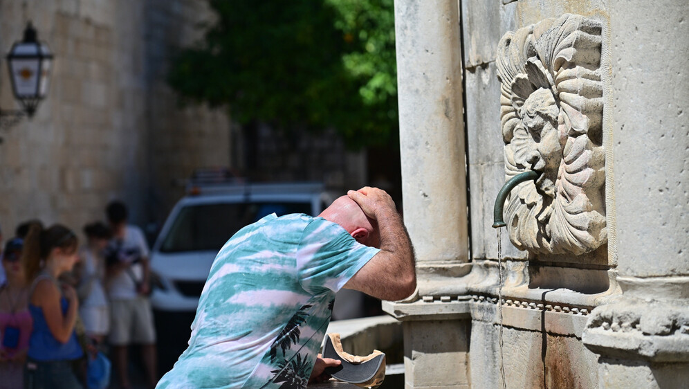 Visoke temperature u Dubrovniku