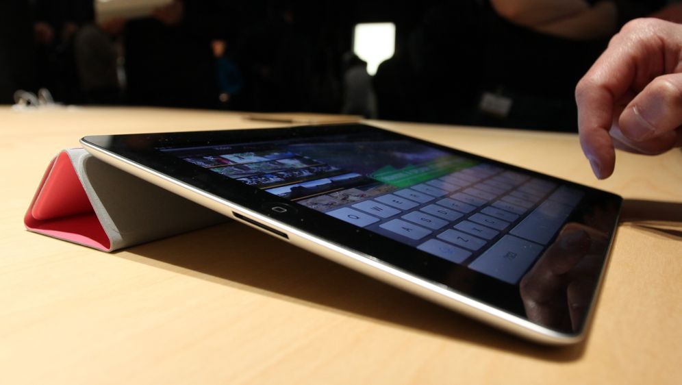 Umjetnost izrađena od otisaka prstiju nakon korištenja iPada