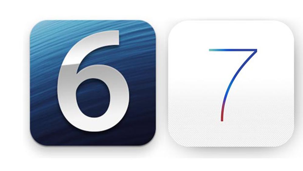 Usporedba ikona u iOS6 i iOS7