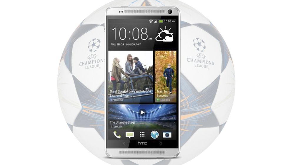 Kupite HTC One Max silver i na poklon ćete dobiti službenu loptu UEFA Champions League
