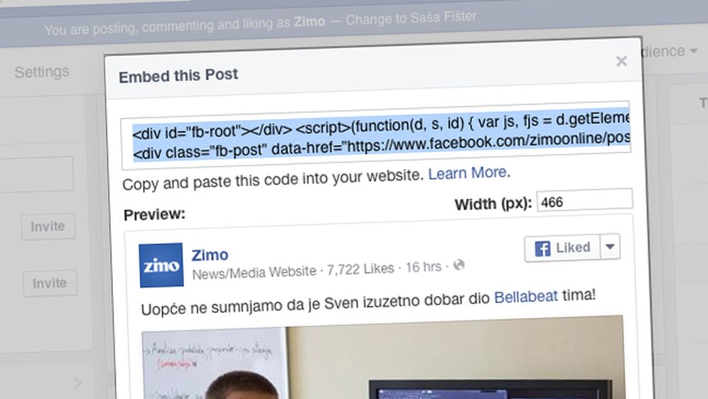 Facebook unaprijedio ugrađivanje postova koji se od sada brže učitavaju