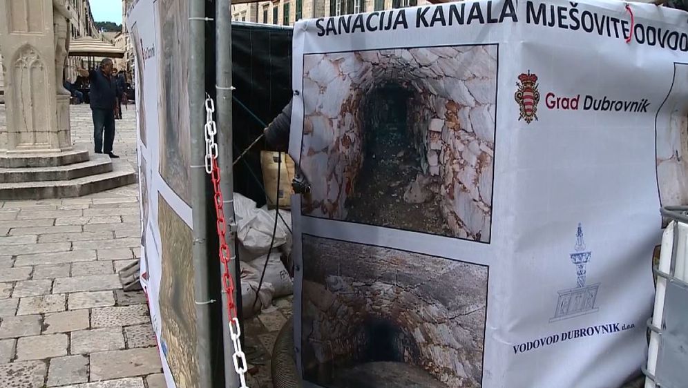 Zapelo čišćenje kanalizacije ispod Straduna (Foto: Dnevnik.hr) - 3