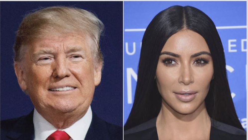 Kim Kardashian i Donald Trump (Foto: screenshot/APTN)