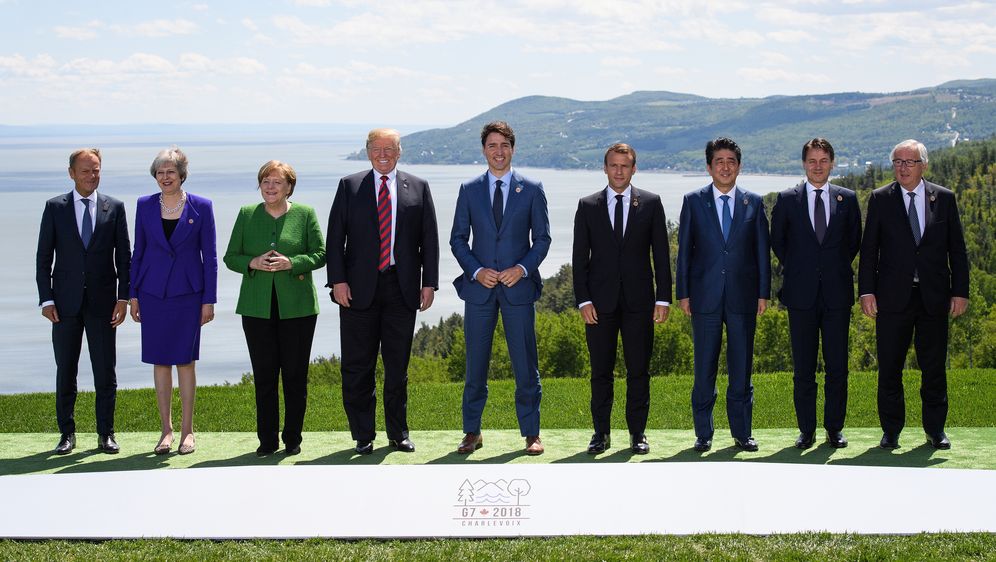 Zajednička slika sudionika summita G7 (Foto: Dnevnik.hr)
