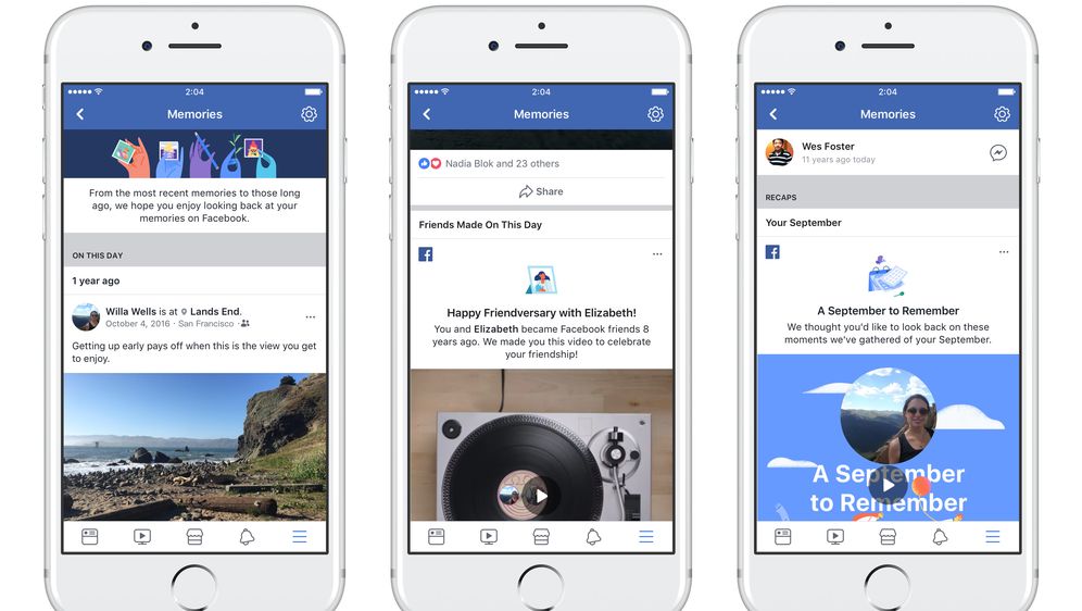 Facebook Memories (Foto: Facebook)