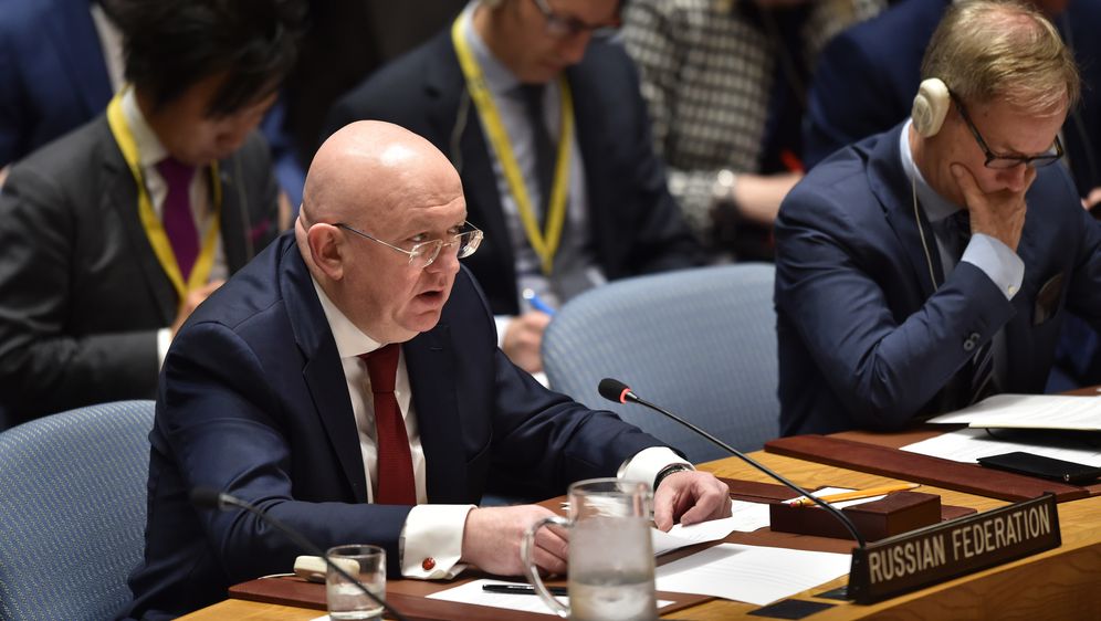 Vasilij Nebenzja, ruski ambasador u UN-u (Foto: AFP)