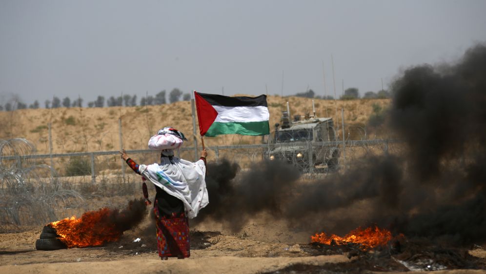 Prosvjedi na granici Izraela i Palestine (Foto: AFP)
