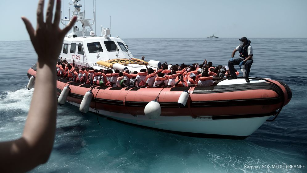 Aquarius, brod s migrantima koje je Italija odbila primiti (Foto: AFP)