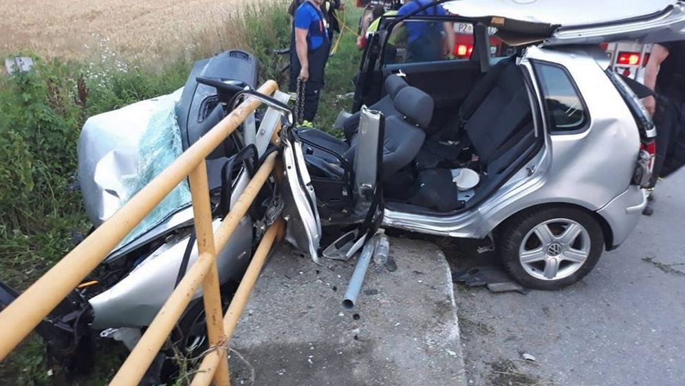 Strašna nesreća kod Kutjeva (Foto: Požega.eu)