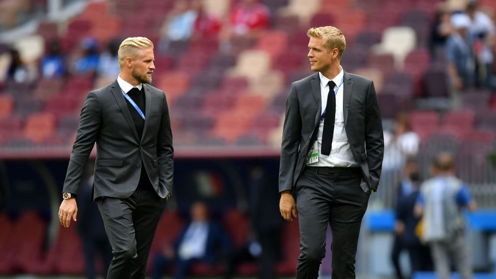 Kasper Schmeichel i Jonas Lossl, vratari danske nogometne reprezentacije