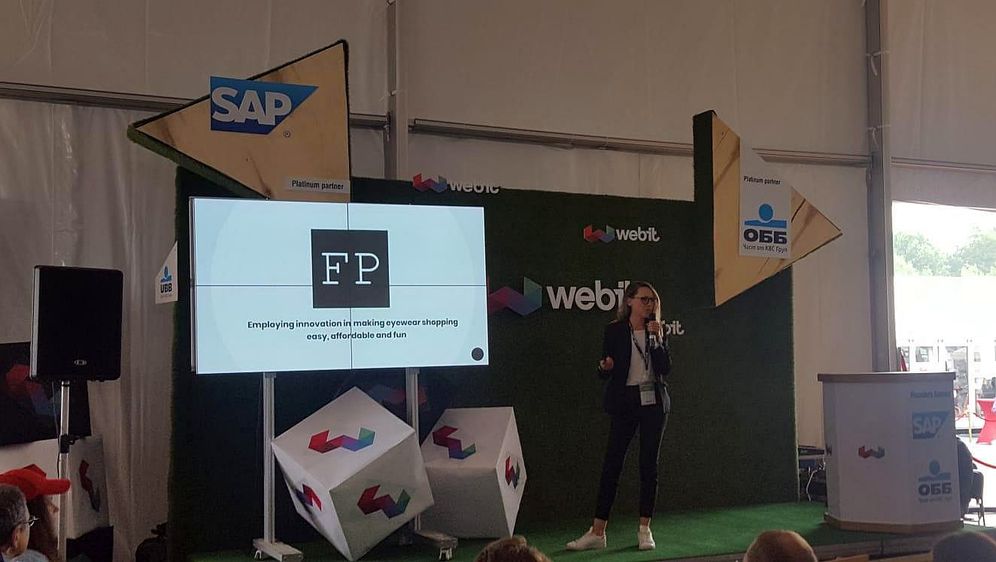 Dora Plišić i FramesPage na Webitu (Foto: FramesPage)