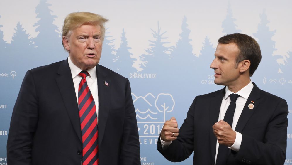 Trump i Macron (Foto: AFP)