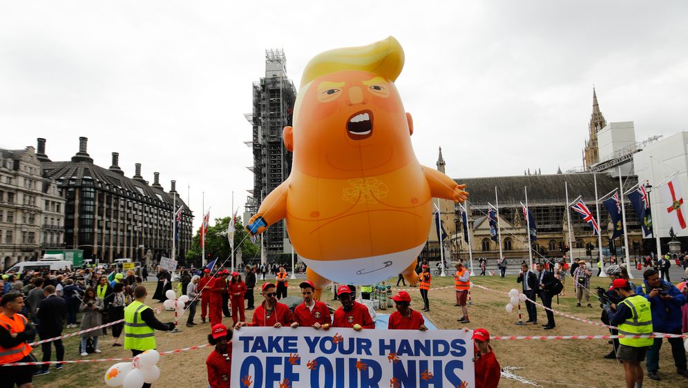 Prosvjed protiv Donalda Trumpa u Londonu (Foto: AFP) - 2