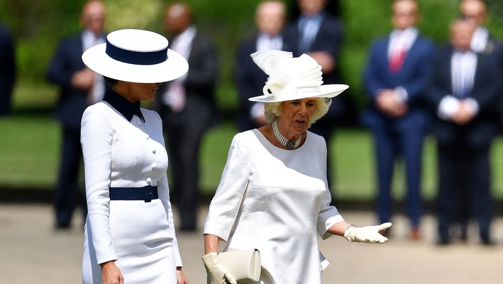 Melania Trump, Camilla Parker Bowles (Foto: Getty Images)