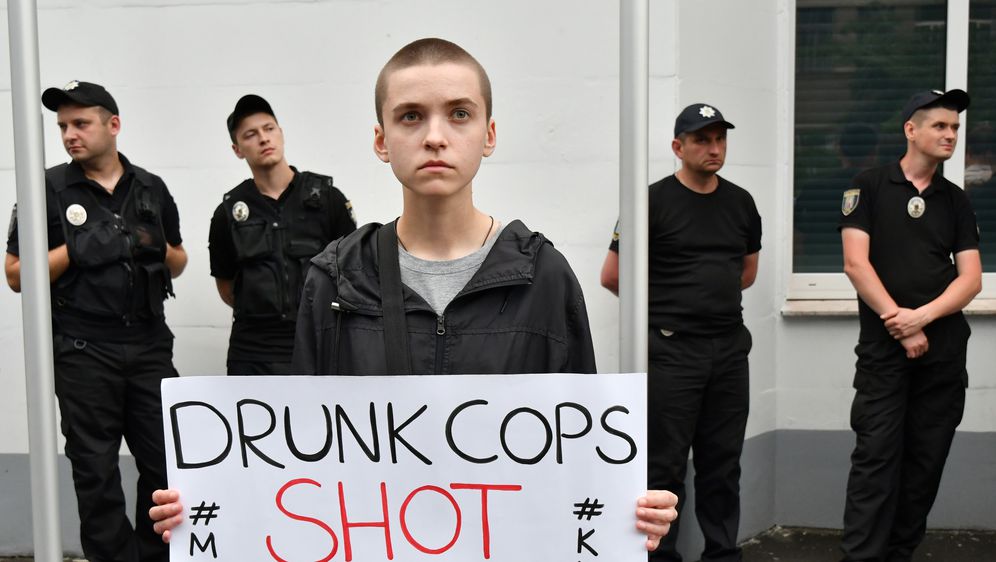 Ukrajinci su prosvjedovali zbog ubojstva dječaka (Foto: AFP)