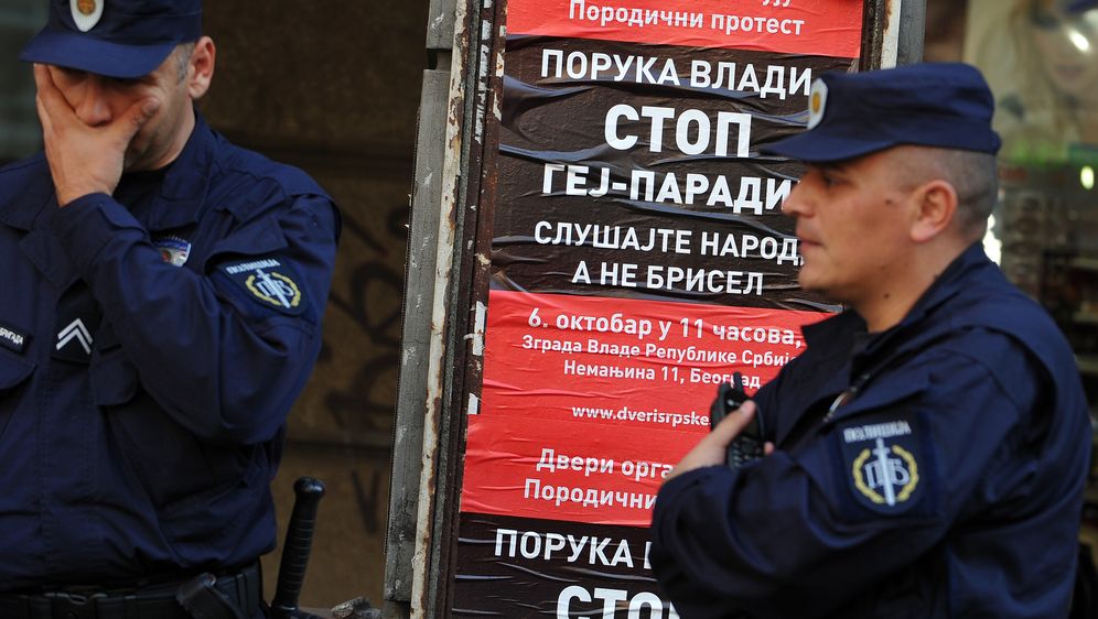 Srpska policija, ilustracija (Foto: AFP)