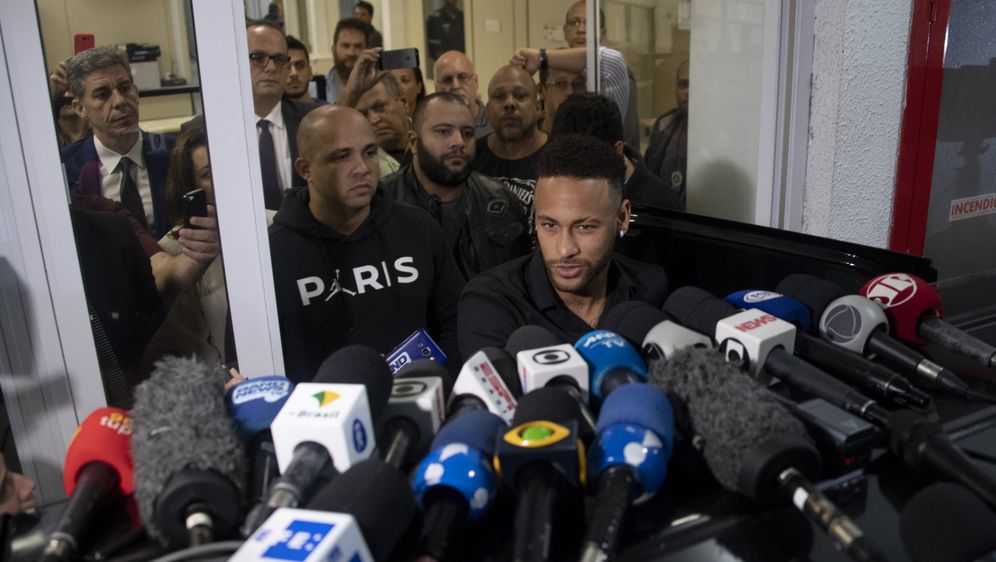 Neymarova izjava nakon iskaza u policiji (Foto: AFP)