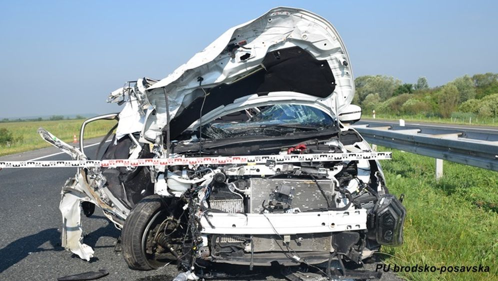 Prometna nesreća na A3 (Foto: PU brodsko-posavska)