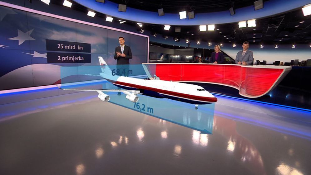 Novi dizajn predsjedničkog zrakoplova (Foto: Dnevnik.hr) - 2