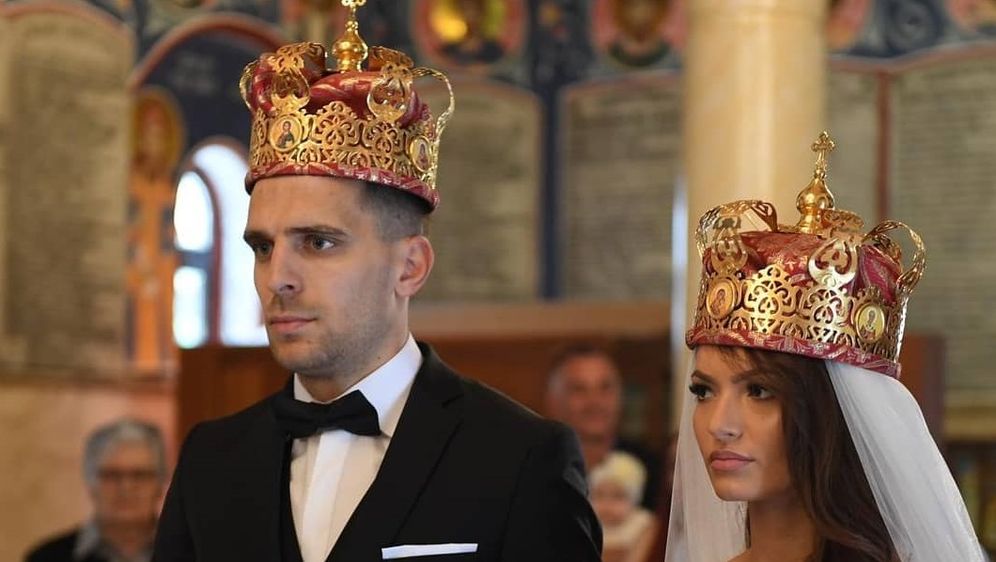 Vjenčanje Komnena Andrića (Foto: Instagram)