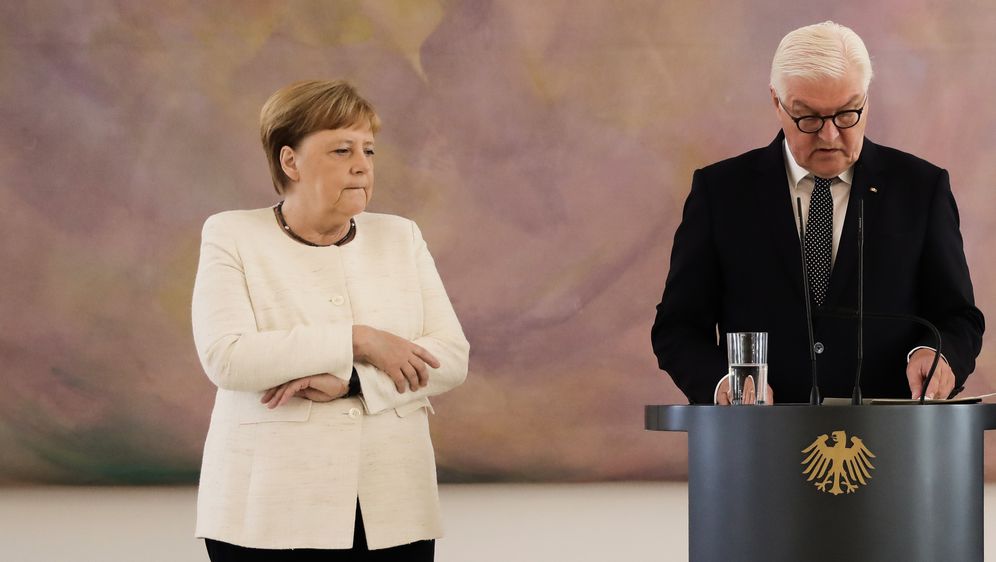 Angela Merkel na sastanku s njemačkim predsjednikom (Foto: AFP) - 3