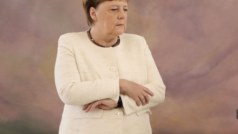 Angela Merkel na sastanku s njemačkim predsjednikom (Foto: AFP) - 4