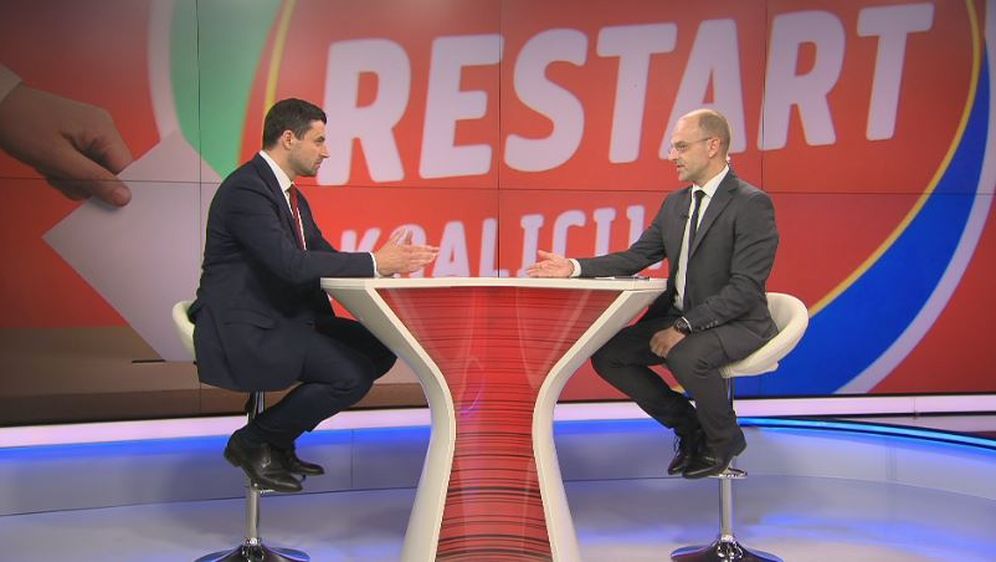 Davor Bernardić, predsjednik SDP-a, i Mislav Bago