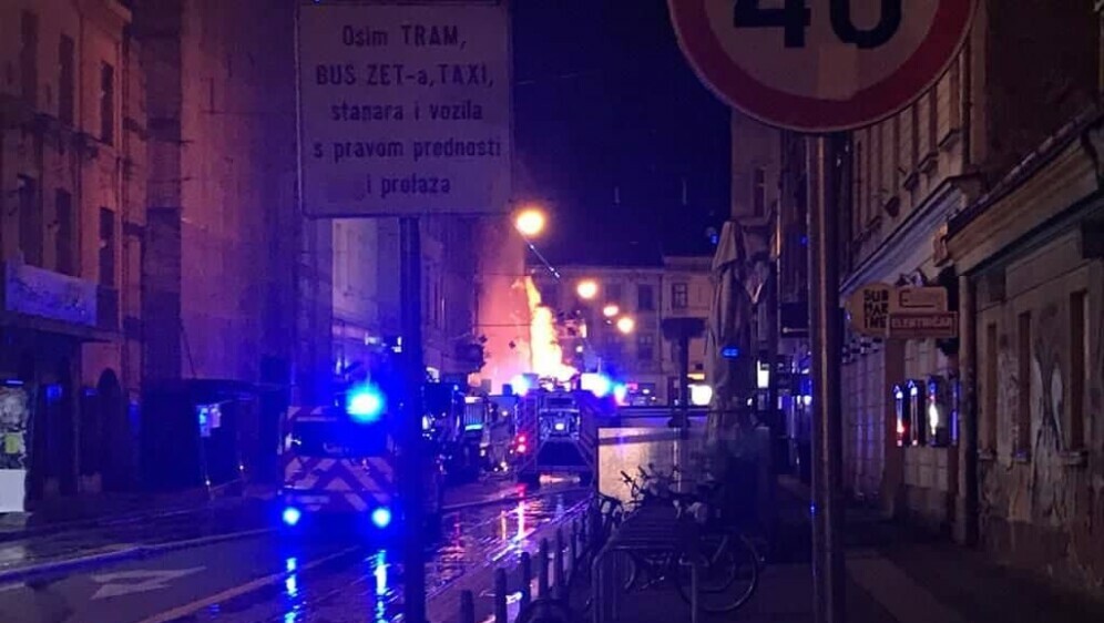 Požar plina u Frankopanskoj