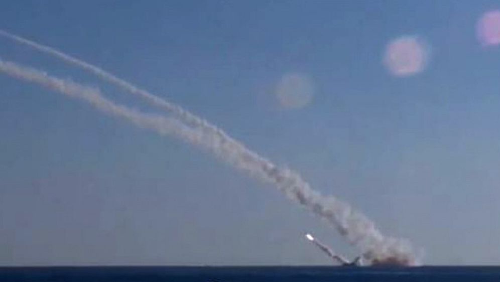 Ruska podmornica lansira krstareće projektile, arhiva