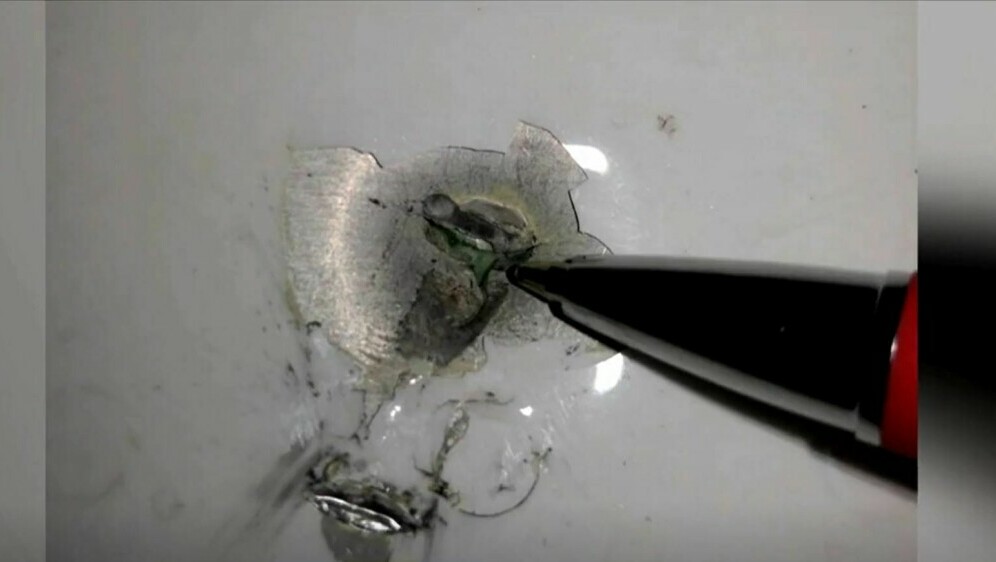 Oštećeni avion Croatia Airlinesa - 3