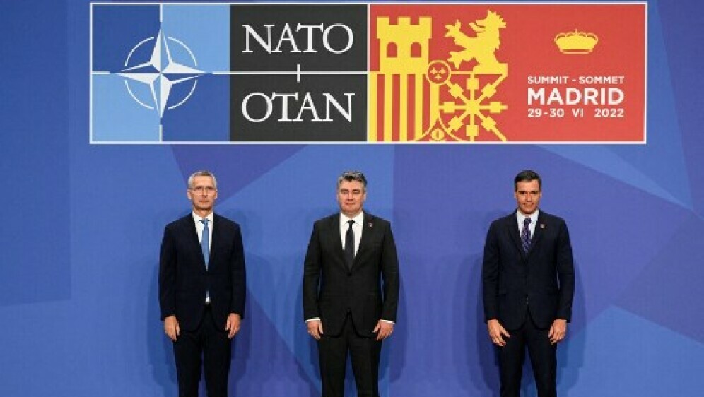 Zoran Milanović na samitu NATO-a