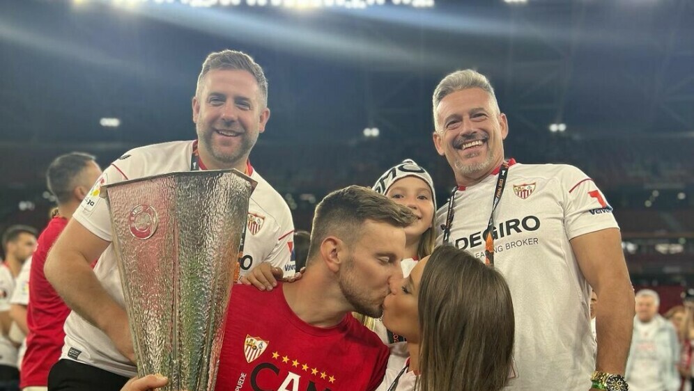 Ivan Rakitić i Raquel Mauri - 1