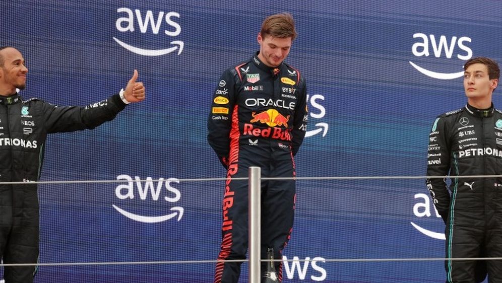 Hamilton, Verstappen i Russell