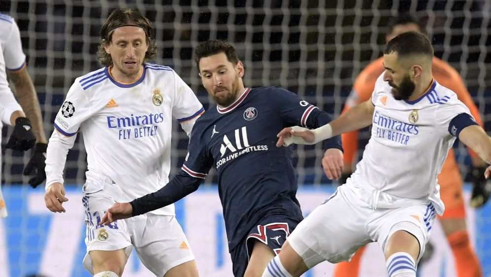 Luka Modrić, Lionel Messi i Karim Benzema