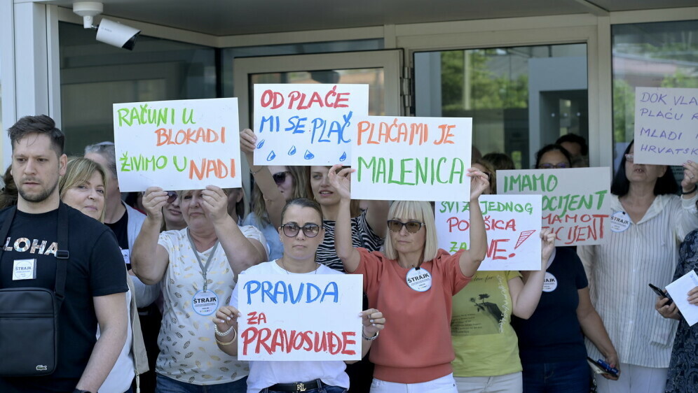 Pravosudni službenici i dalje u štrajku - 1