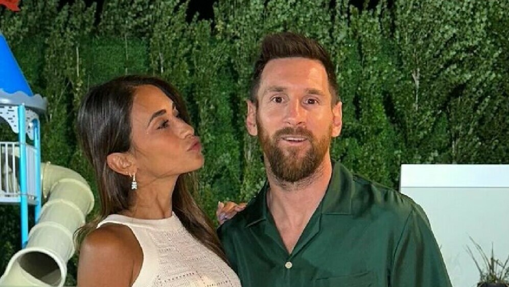 Leo Messi i Antonela Roccuzzo - 2