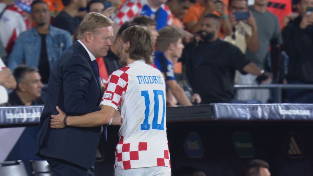 Luka Modrić i Ronald Koeman