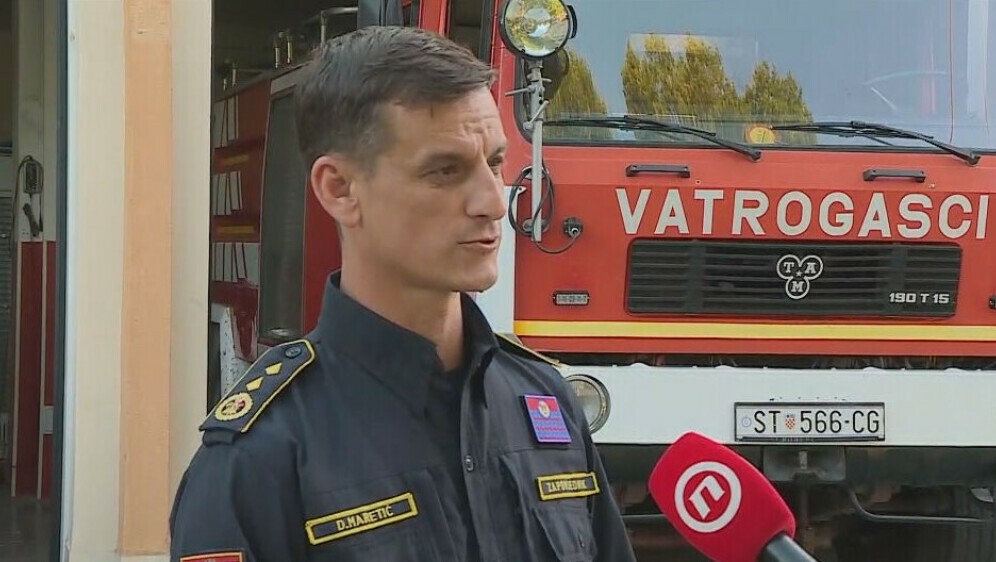 Darko Maretić, vatrogasni zapovjednik