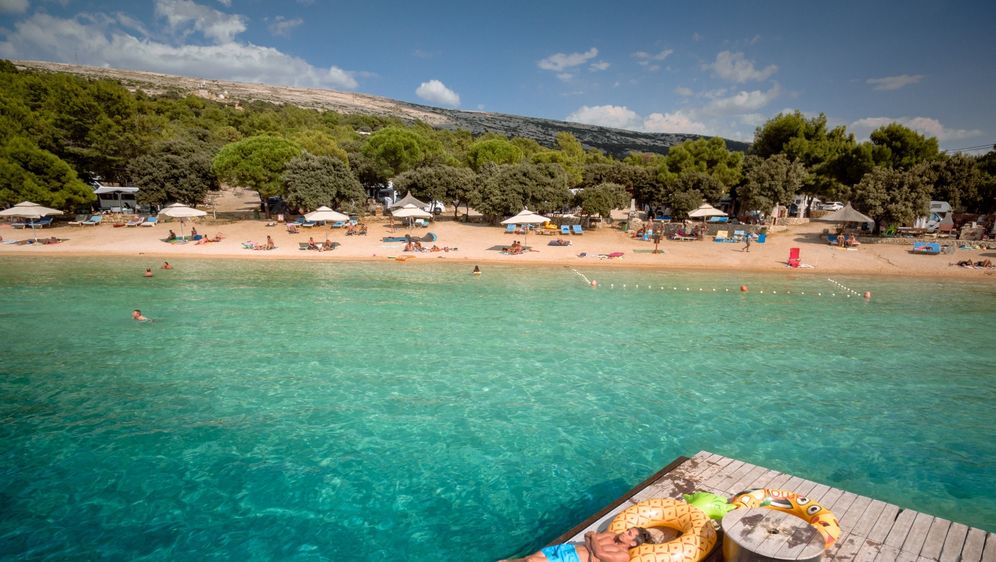Zlatna plaža na otoku Pagu