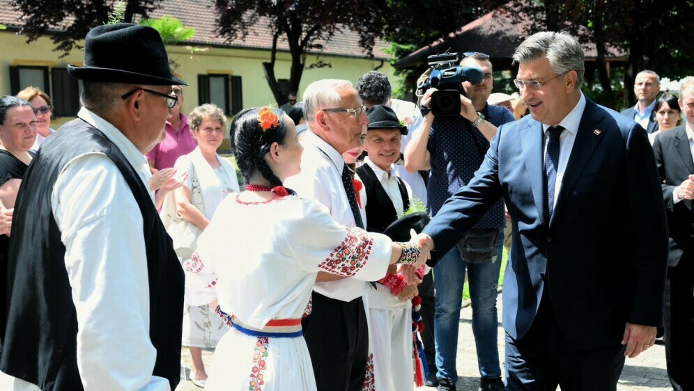Premijer Andrej Plenković u posjetu hrvatskoj manjini u Srbiji - 1